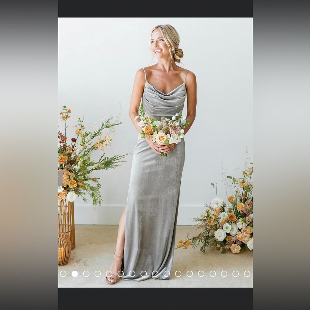 Sage Green Bridesmaids Dress - Size 2